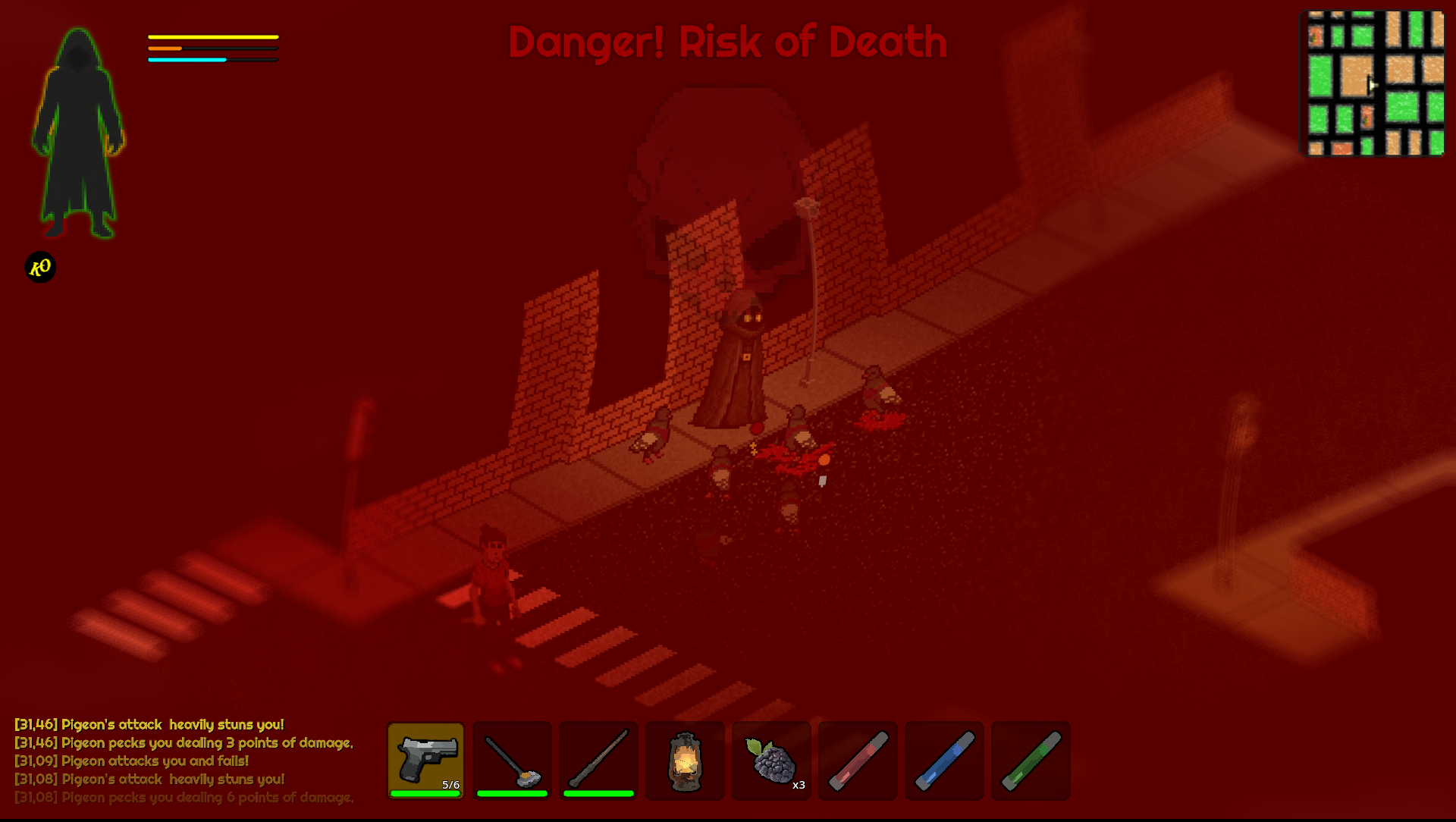 Death leaves traces — screenshot